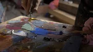 Artist Palette Knife Mix Color Oil