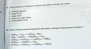 Sodium Chloride Potassium