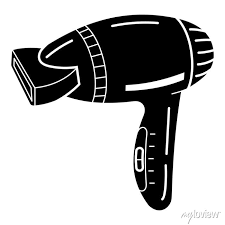 Hair Dryer Icon Simple Ilration Of