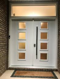 Stylish Door With Glass Insert