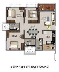 2 Bhk Floor Plan With Pooja Room