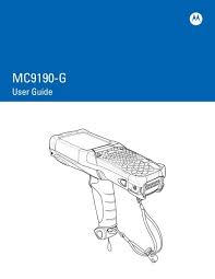 Mc9190 G User Guide English P N 72e