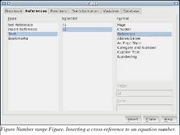 Openoffice Writer Numbering Equations