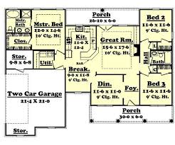 1600 Sq Ft With Den House Plans One