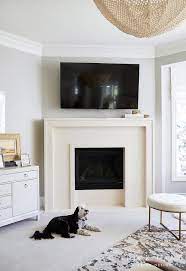 Bedroom Corner Fireplace Design Ideas