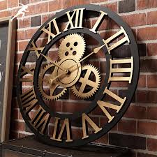 60cm Large Outdoor Garden Wall Clock