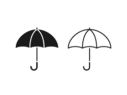 Umbrella Icon Umbrella In Simple Flat