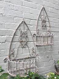 A Pair Of Gothic Victorian Arched Aged