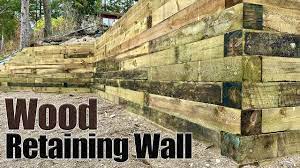 How To Build A Timber Retaining Wall