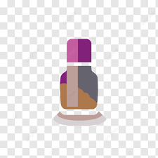 Nail Polish Bottle And Bottle Icon