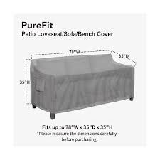 Waterproof Patio Sofa Furniture Covers