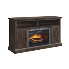 Shelby 60in Cappuccino Fireplace
