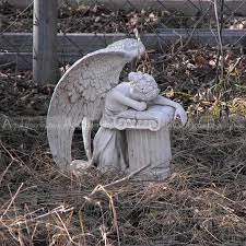 Weeping Angel Sculpture Sad Angel