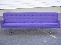 Buy Modern Chrome Purple Sofa By
