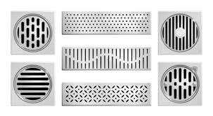 Trendy Modern Shower Drain Cover Images