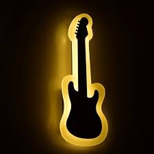 Guitar Led Wall Light Type Of Lighting