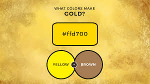 What Two Colors Make Gold How To Make