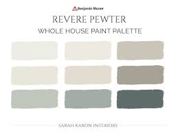 Revere Pewter Paint Palette Benjamin