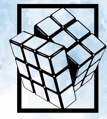 Rubiks Cube Metal Wall Decor Office