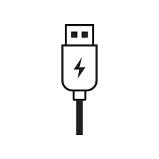 Usb Charger Vector Art Icons And