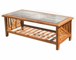 Rectangular Teak Wooden Coffee Table
