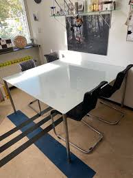 Fritz Hansen Glass Dining Table With