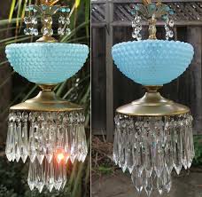 1 Vintage Lamp Chandelier Murano