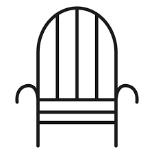 Iron Chair Stroke Icon Png Svg Design