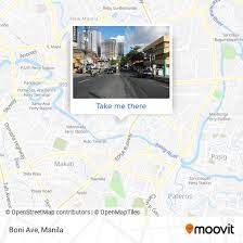 To Boni Ave In Mandaluyong By Bus