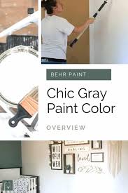 Behr Chic Gray Paint Reveal The Best