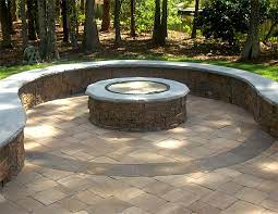 Paver Patio Firepit With A Twist