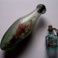 Witch Bottle Filled With Teeth Pins