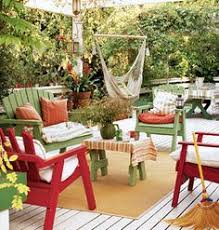21 Painted Outdoor Furniture Ideas