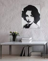 Elizabeth Taylor Original Art Icon