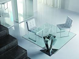 Contemporary Glass Dining Table