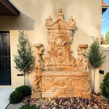 Outdoor Wall Waterfall Marble Garden Decor