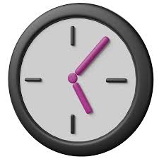 Wall Clock 3d Icon In Png Obj