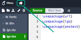 Exporting Your Work From Overleaf