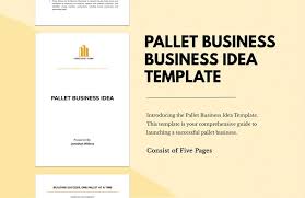 Pallet Business Idea In Word Google