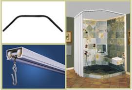 Custom Neo Angle Ceiling Shower Curtain Rod