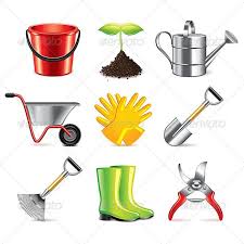 Gardening Tools Icons Garden Tools