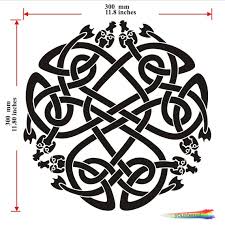 Celtic Knot Stencil Large For Walls Art