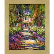 La Pastiche Garden Path At Giverny By