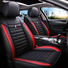 Black Car Seat Covers Faux Leather