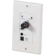 Stereo Amplifier Wall Plate With