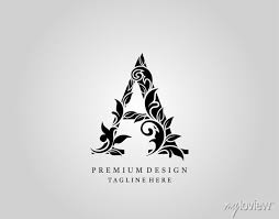 Luxury A Letter Logo Icon Elegant