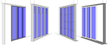 Revit Content Sliding Door