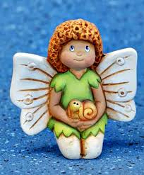 Fairy Jonquil Little Ceramic Figurines