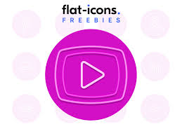 Neon Pink Icon Free Flat Icons