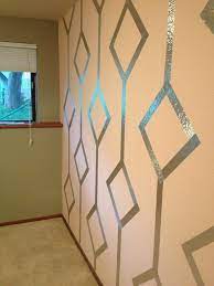 Wall Design Tape Wall Art Diy Wall Art